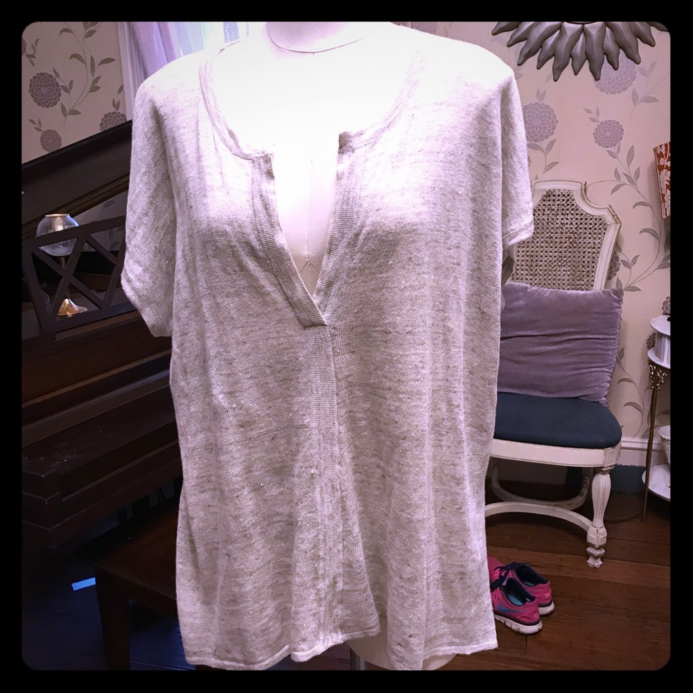 3/$25 Madewell Small size 100% linen top